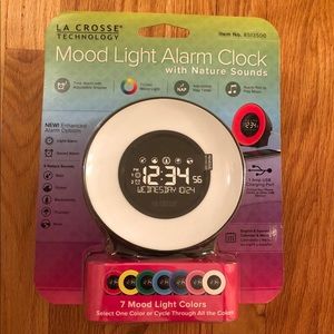 Mood Light Alarm Clock (w Nature Sounds)